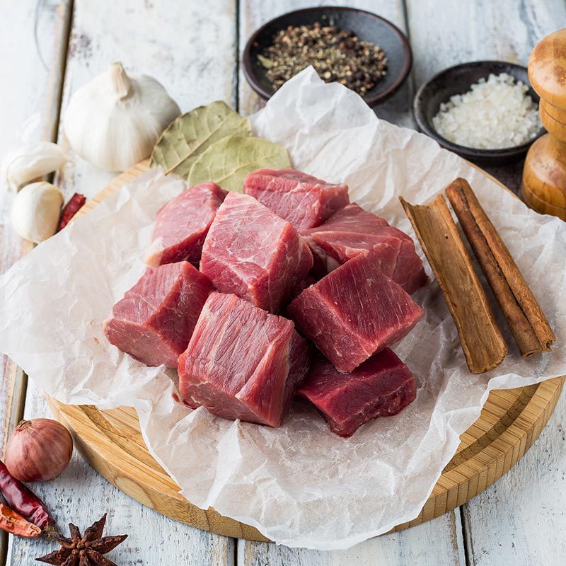【苏宁生鲜】 澳洲YP级精修牛腩块500g 牛肉 精选肉类
