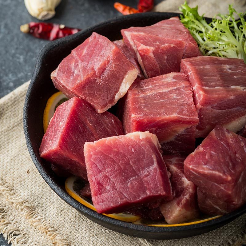 【苏宁生鲜】 澳洲YP级精修牛腩块500g 牛肉 精选肉类