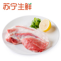 【苏宁生鲜】 瑞今黑猪冰鲜带皮夹心450g 猪肉 精选肉类
