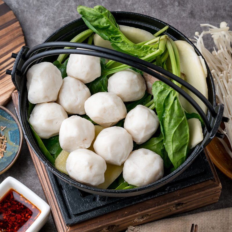 苏宁生鲜一起丸潮州手打鱼丸180g