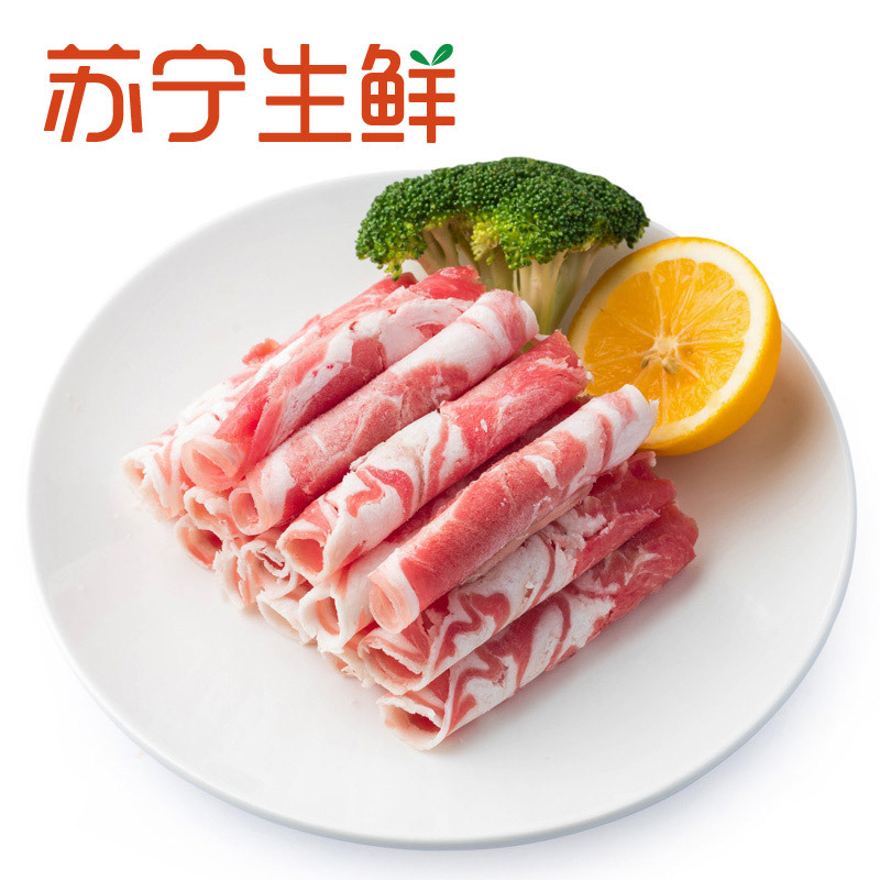 [苏宁生鲜] 内蒙羔羊肉卷250g