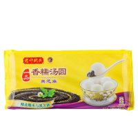 【苏宁生鲜】湾仔码头一品香糯汤圆（黑芝麻）200g 方便速食