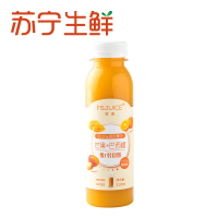 【苏宁生鲜】斐素100%芒果橙混合果汁310ml 国产 瓶装