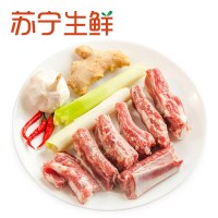 【苏宁生鲜】 大红门优质精选鲜鲜小排气调装333g 精选肉类