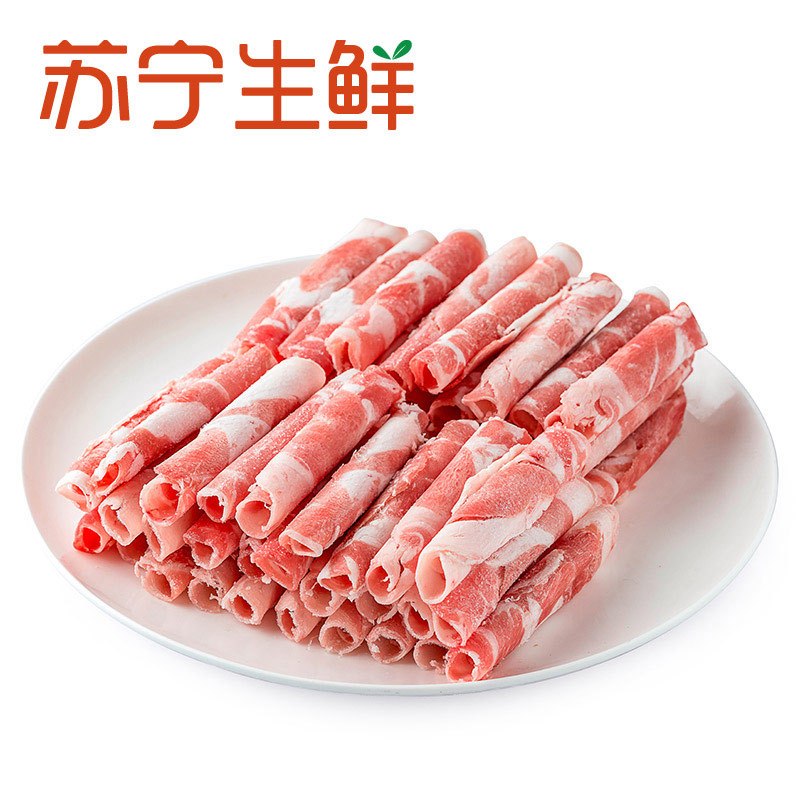 [苏宁生鲜] 庄野牧场羔羊肉片560g