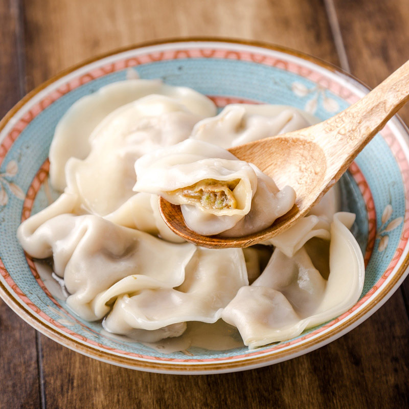 [苏宁生鲜] 思念手打天下猪肉芹菜水饺495g