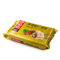 【苏宁生鲜】 龙凤荠菜虾仁水饺690g 方便速食