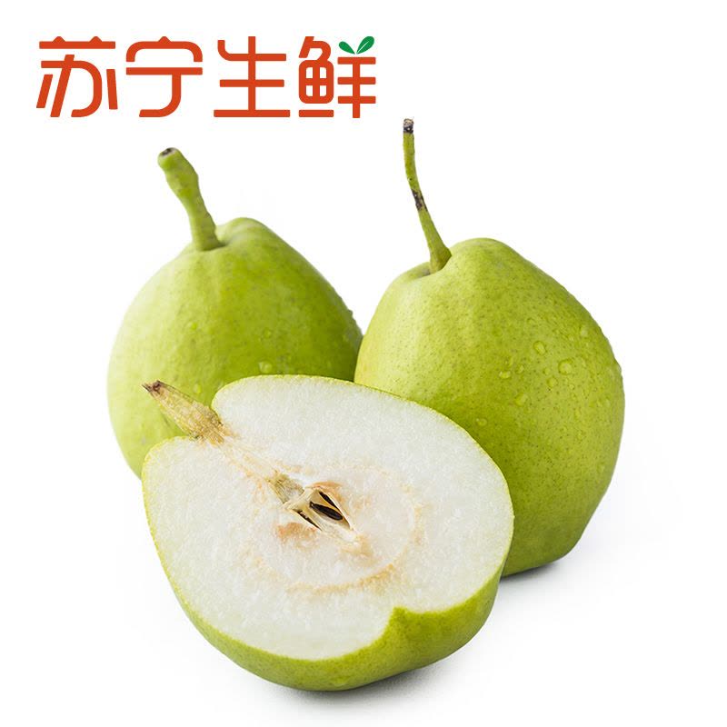 [苏宁生鲜]新疆库尔勒精选香梨3kg约120g/个图片