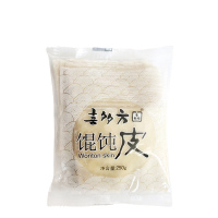 【苏宁生鲜】喜多方馄饨皮250g 方便速食