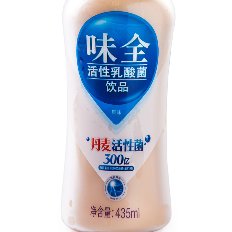 [苏宁生鲜]味全活性乳酸菌饮料(原味)435ml