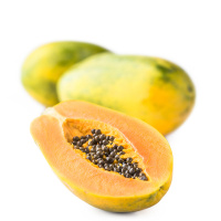 【苏宁生鲜】海南冠熟红心木瓜1个700g以上/个新鲜水果