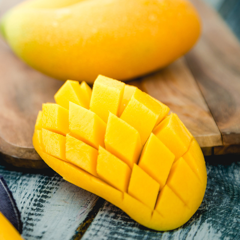 【苏宁生鲜】海南水仙芒1kg250g以上/个 芒果 新鲜