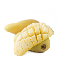 【苏宁生鲜】海南象牙芒果500g100g以上/个新 新鲜水果