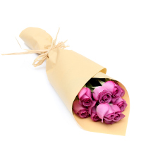 【苏宁生鲜】精选紫色玫瑰9枝 蔬菜