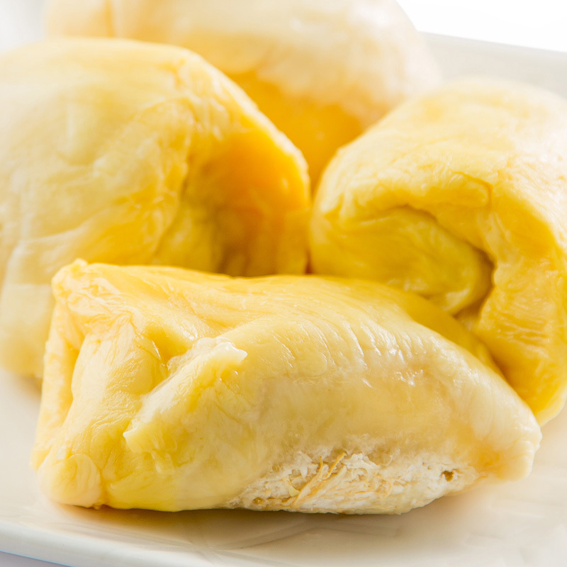 苏宁生鲜阿榴哥泰国金枕头冷冻榴莲果肉300g3