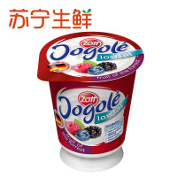 【苏宁生鲜】卓德低脂热处理风味发酵乳(森林水果口味)120g 冷饮 方便速食