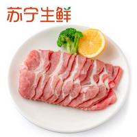 【苏宁生鲜】家佳康精装冰鲜梅花肉片200g(WH) 精选肉类