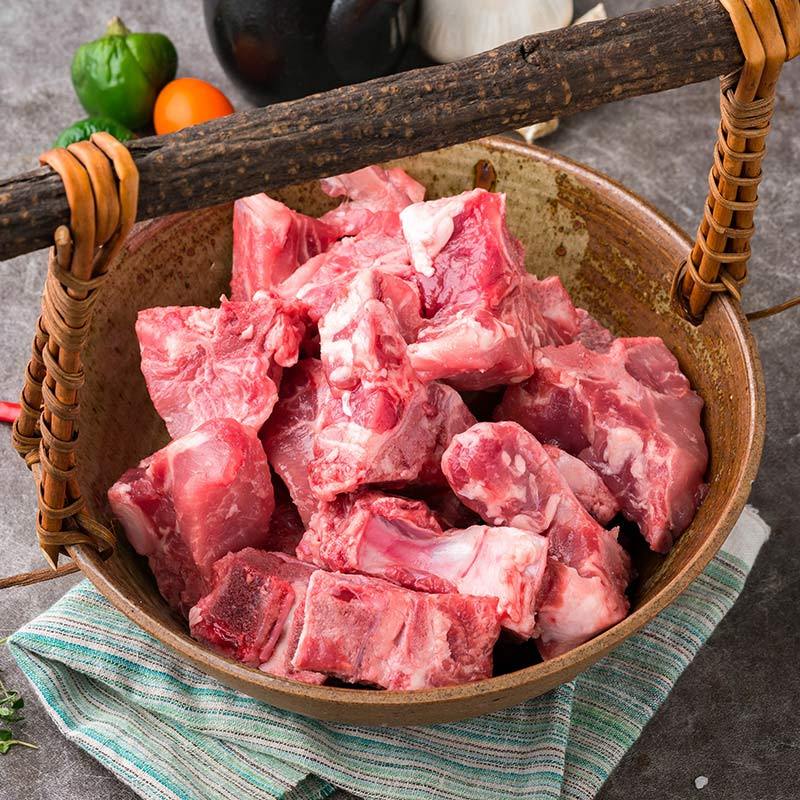 【苏宁生鲜】中润长江优选冷鲜真空脊骨1kg 精选肉类