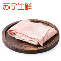 【苏宁生鲜】中润长江优选冷鲜脊背猪皮400g 猪肉 精选肉类