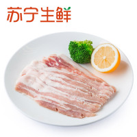 【苏宁生鲜】金锣精选冻烧烤五花肉片400g 精选肉类