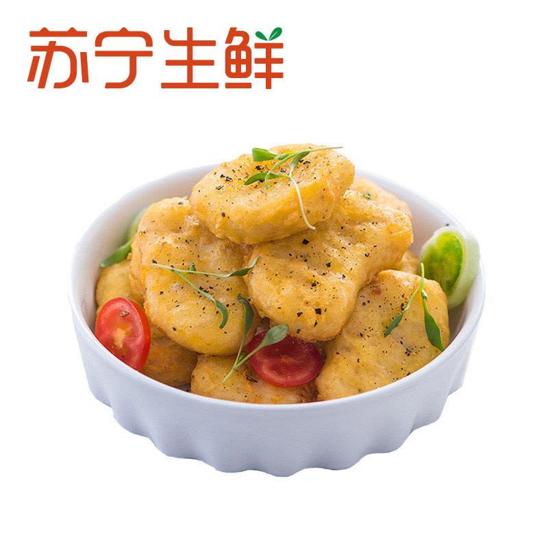 【苏宁生鲜】泰森酥嫩黑胡椒鸡块(微辣)500g 安心禽蛋蔬菜图片
