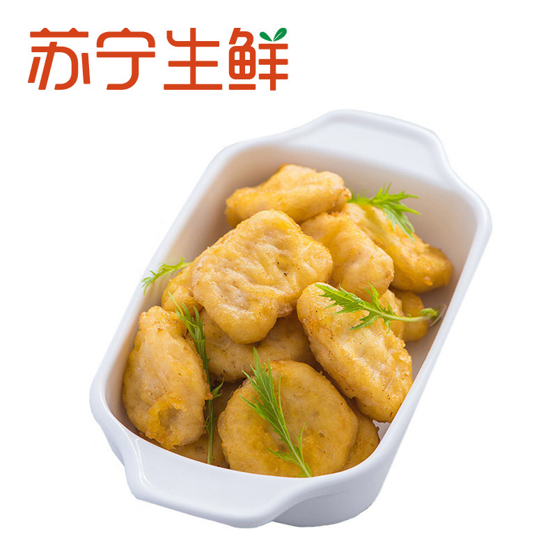 【苏宁生鲜】泰森鲜嫩鸡块(原味)500g 安心禽蛋蔬菜