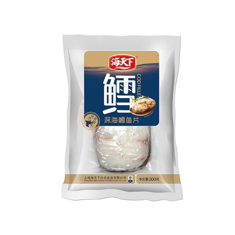 【苏宁生鲜】海天下深海鳕鱼片300g