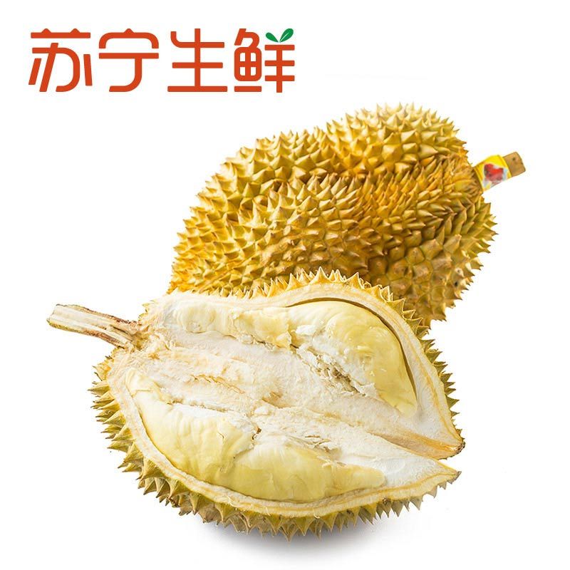 【苏宁生鲜】泰国金枕头榴莲9-10斤（约1-2个）