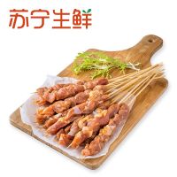 【苏宁生鲜】苏尼特羊肉串(原味)300g 羊肉 精选肉类