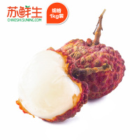 【苏宁生鲜】海南荔枝王1kg