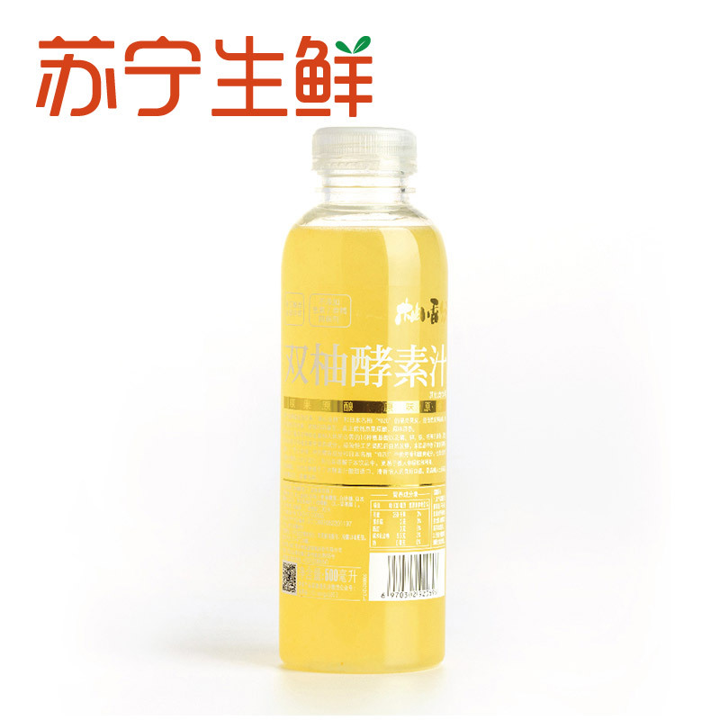 【苏宁生鲜】柚香谷双柚酵素汁500ml 方便速食