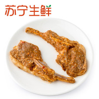 【苏宁生鲜】内蒙古苏尼特调味单骨羊排285g 精选肉类