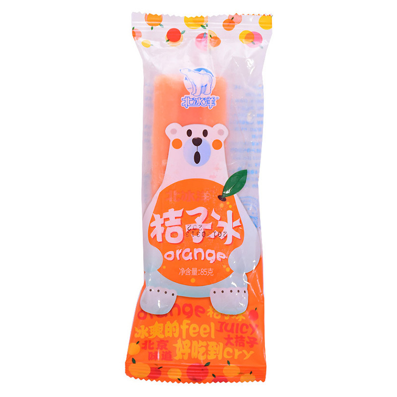 苏宁生鲜北冰洋桔子冰85g5方便速食