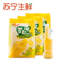 【苏宁生鲜】宾格瑞牌香蕉味冰棒732g(122g*6)*3 方便速食 进口