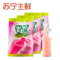 【苏宁生鲜】宾格瑞牌西瓜味冰棒750g(125g*6)*3 方便速食 进口