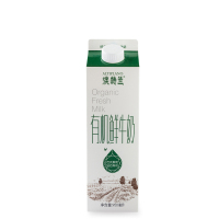 【苏宁生鲜】新希望澳特兰有机鲜牛奶950ml 方便速食