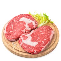 【苏宁生鲜】美国冰鲜极 佳级谷饲眼肉牛排400g