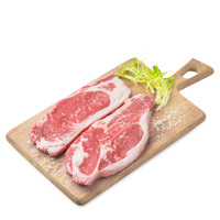 【苏宁生鲜】美国冰鲜极 佳级谷饲西冷牛排400g