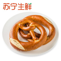 【苏宁生鲜】黄油扭结棍面包(预烘焙)158g(79g*2) 方便速食 面包 进口 简装