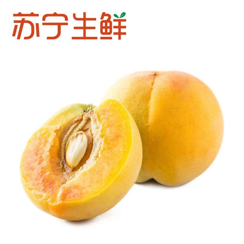 【苏宁生鲜】江苏无锡黄桃8个180g以上/个 新鲜水果 国产图片
