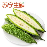 【苏宁生鲜】有机苦瓜300g 禽蛋蔬菜