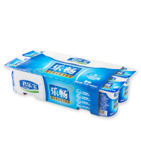 【苏宁生鲜】君乐宝乐畅益生菌风味发酵乳(原味)800g(100g*8) 方便速食