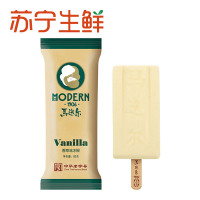 【苏宁生鲜】马迭尔奶油香草味冰棍85g*10 方便速食