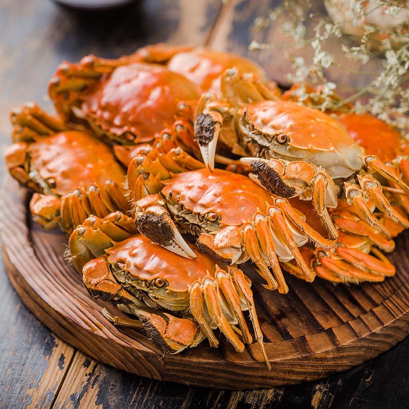 苏宁生鲜湖东蟹牌阳澄湖大闸蟹提货券888型4对公40母30