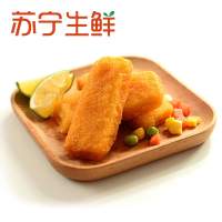 【苏宁生鲜】爱吃鱼挪威北极鳕香酥鱼块240g 进口 鱼类