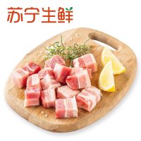 【苏宁生鲜】双汇冻五花肉丁500g