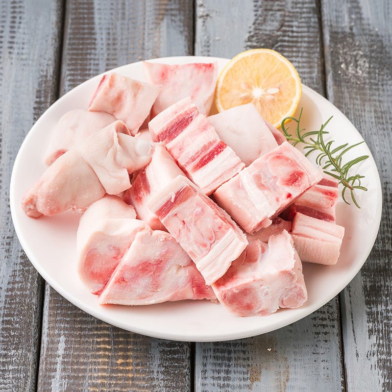 苏宁生鲜双汇冻猪蹄段1kg