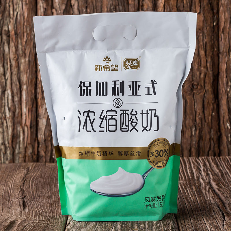 【苏宁生鲜】新希望琴牌保加利亚式浓缩酸奶风味发酵乳150g*6