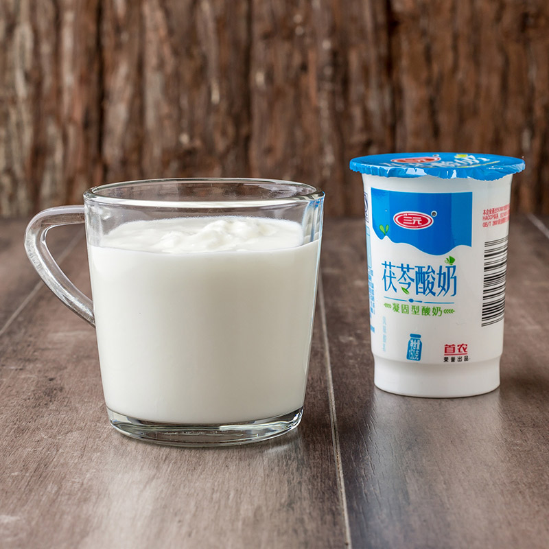 【苏宁生鲜】三元茯苓酸奶150g*4 奶制品 国产