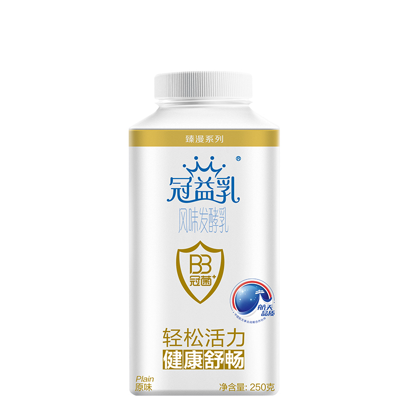 【苏宁生鲜】蒙牛冠益乳风味发酵乳（原味）250g